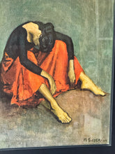 Load image into Gallery viewer, ‘Dancers Resting’ by Moses Soyer 1954, 1960’s Lithograph