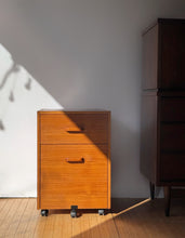 Load image into Gallery viewer, Vintage Teak File Cabinet