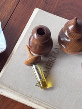 Load image into Gallery viewer, Vintage Myrtle Wood Perfume Bottles