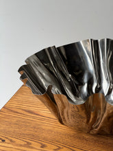 Load image into Gallery viewer, Large Metal Crinkle Statement Bowl