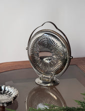 Load image into Gallery viewer, Vintage Queen Anne Style Silver-Plated Folding Serving Tray