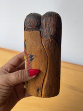 Load image into Gallery viewer, Vintage Paul Sand Carved Native Folk Art