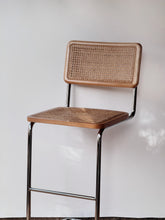Load image into Gallery viewer, Vintage Inspired Modern Cane Single Stool