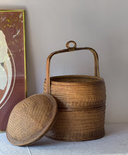 Load image into Gallery viewer, Antique Chinese Wedding Basket