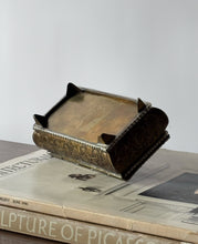 Load image into Gallery viewer, Antique Engraved Brass Jewelry Box