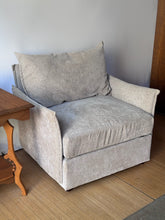 Load image into Gallery viewer, Chenille Oversized Modern Accent Armchair