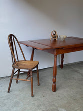 Load image into Gallery viewer, 1950&#39;s Drop Leaf Maple Dining Table- Solid Wood