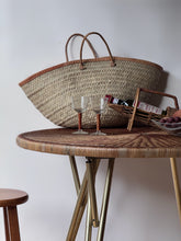 Load image into Gallery viewer, 1960’s Round Rattan Table