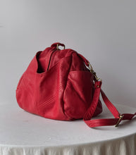 Load image into Gallery viewer, Vintage Red Victoria Leather Purse