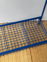 Load image into Gallery viewer, Modern Blue Metal Trolley
