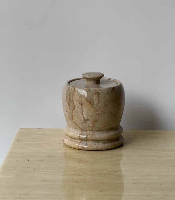 Marble Lidded Jar