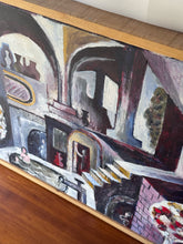 Load image into Gallery viewer, Original Vintage Acrylic on Canvas Framed