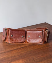 Load image into Gallery viewer, Vintage Leather Fanny Pack
