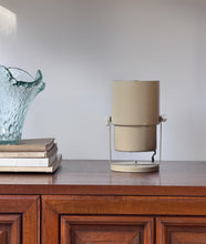 Load image into Gallery viewer, Vintage Beige Enamel Spotlight Lamp