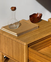 Load image into Gallery viewer, Pair of Modern Solid Bamboo Nightstands