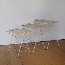 Load image into Gallery viewer, Vintage MCM Salterini Nesting Tables- Set of 3
