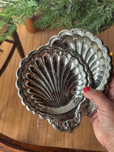 Load image into Gallery viewer, Antique Set of Silver Plated Scallop Shell Plates