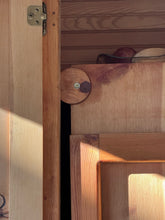 Load image into Gallery viewer, Vintage Reclaimed Pine Hide a Table “Cowboy Kitchen”