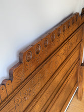 Load image into Gallery viewer, Antique Eastlake Full Sized Bed