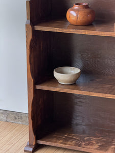 Hold for Nicole- Primitive Freestanding Wooden Shelf