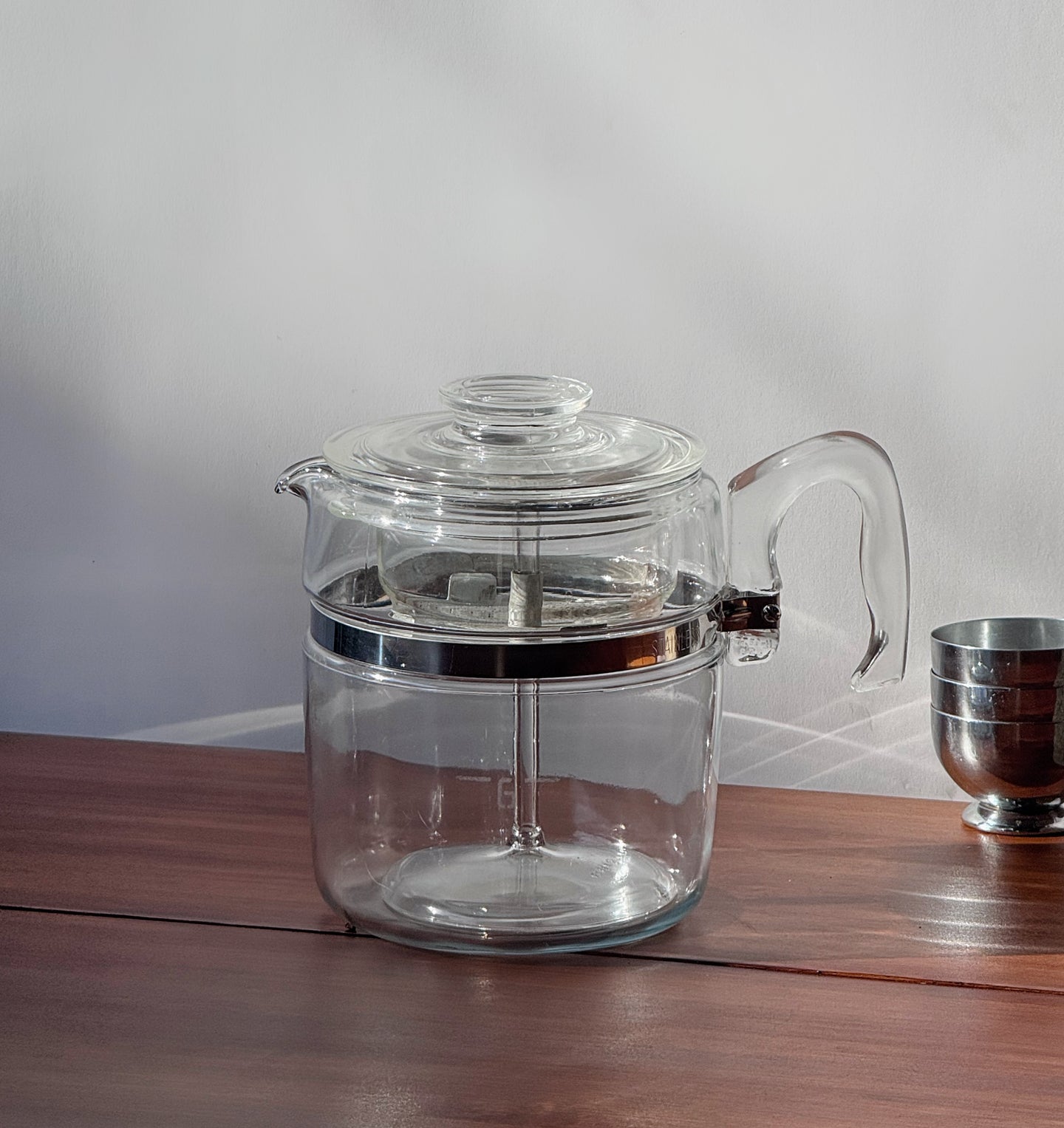 Vintage 1960's Pyrex Percolator Flameware- Complete Set