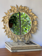 Load image into Gallery viewer, Vintage Ornate Italian Style Metal Mirror