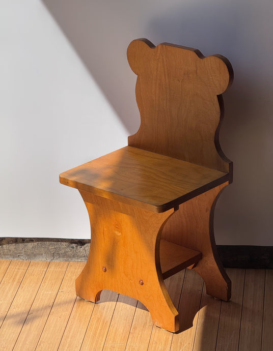Vintage Wooden Children's Chair