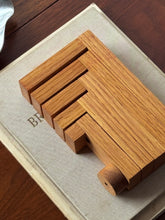 Load image into Gallery viewer, Vintage Articulating Scandinavian Wooden Candle Holder