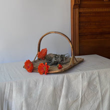 Load image into Gallery viewer, Vintage Wicker Gardening Basket