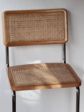 Load image into Gallery viewer, Vintage Inspired Modern Cane Single Stool