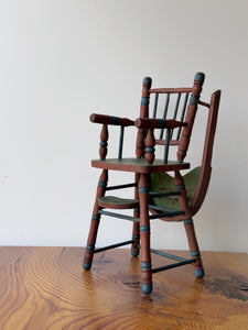 Vintage Handmade Doll Chair