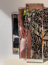 Load image into Gallery viewer, Vintage Paneled Art Deco Mirror