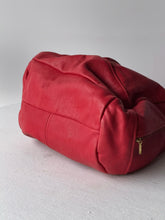 Load image into Gallery viewer, Vintage Red Victoria Leather Purse