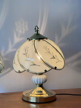 Load image into Gallery viewer, Vintage 1980s Hollywood Regency Style 3-way Touch Control Table Lamp