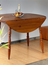 Load image into Gallery viewer, Primitive Drop Leaf Dining Table
