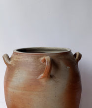 Load image into Gallery viewer, XL Antique Spanish Ceramic Olive Pot w/ Handles