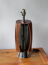 Load image into Gallery viewer, 1960’s Lawrin MCM Walnut Lamp