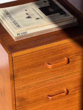 Load image into Gallery viewer, Vintage Teak File Cabinet