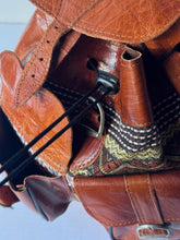 Load image into Gallery viewer, Leather Moroccan Backpack