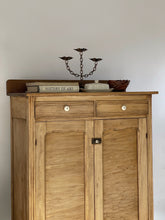 Load image into Gallery viewer, Tall Antique Wooden Pie Safe Cabinet