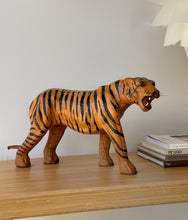 Load image into Gallery viewer, Vintage 1960’s Leather Wrapped Tiger