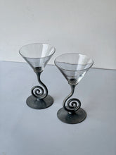 Load image into Gallery viewer, Pair of Vintage Ulla Martini Glasses