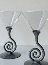 Load image into Gallery viewer, Pair of Vintage Ulla Martini Glasses