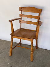 Load image into Gallery viewer, Antique Maple Temple Stuart Chairs- priced individually