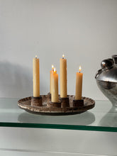 Load image into Gallery viewer, Vintage Pottery Candle Holder