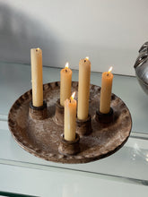 Load image into Gallery viewer, Vintage Pottery Candle Holder