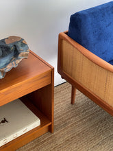 Load image into Gallery viewer, 1960&#39;s Danish Peter Hvidt for France and Sons Teak and Cane Extending Daybed Sofa