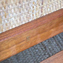 Load image into Gallery viewer, 1960&#39;s Danish Peter Hvidt for France and Sons Teak and Cane Extending Daybed Sofa
