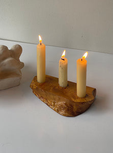 Burl Handmade Candleholder